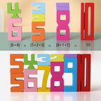 Stacking Blocks 3D Digital Puzzle Balance Game Building Blocks Puzzle Board Assembly Bricks Educational Toys