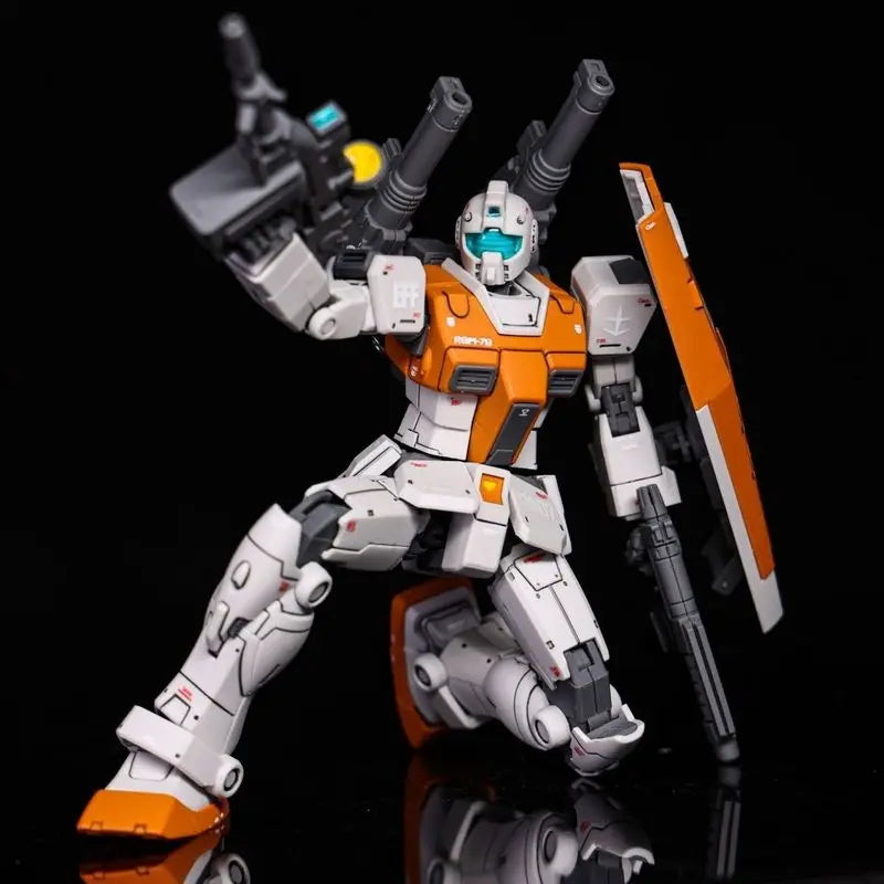 GTO Morocco GM RGM-79  HG 1/144 Repair Double Cannon Advanced Version Assemble The Model Action Figures
