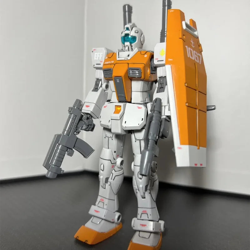 GTO Morocco GM RGM-79  HG 1/144 Repair Double Cannon Advanced Version Assemble The Model Action Figures