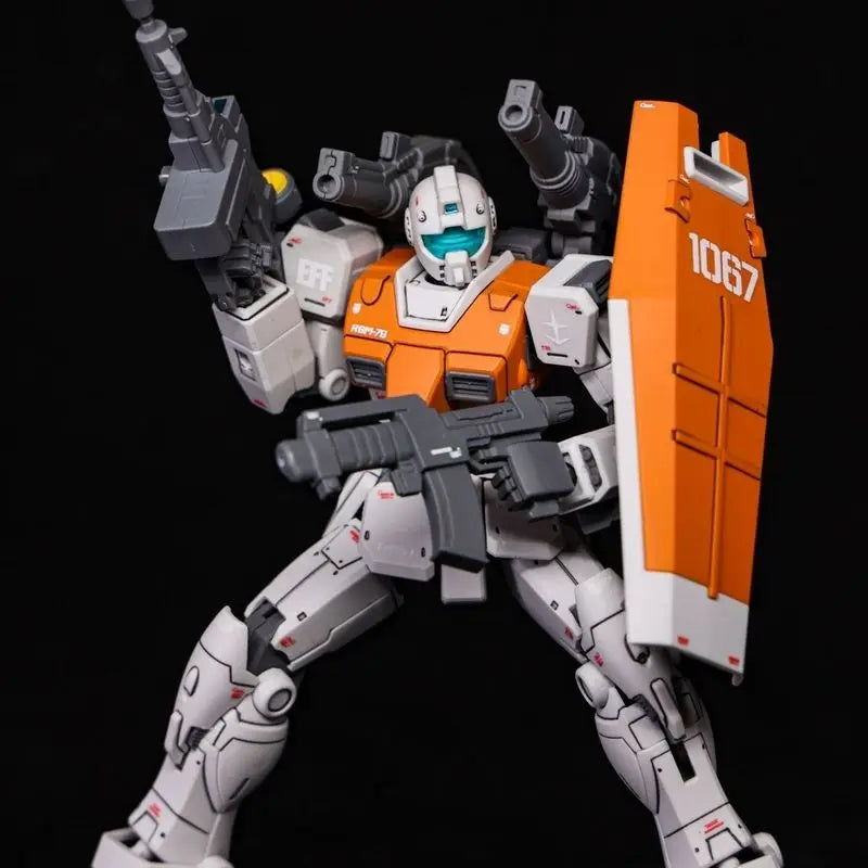 GTO Morocco GM RGM-79  HG 1/144 Repair Double Cannon Advanced Version Assemble The Model Action Figures