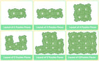 Puzzle Racer Kids Car Track Set Plastic Floor Puzzles for 3 4 5 6 Year Old Boys Montessori Toys Brain Toys 2024 NEW