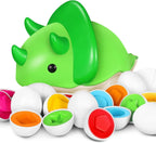 Montessori Educational Toys 2 Years Old Children Toy Eggs Toddler Sensory Puzzle Smart Eggs Colors Shapes