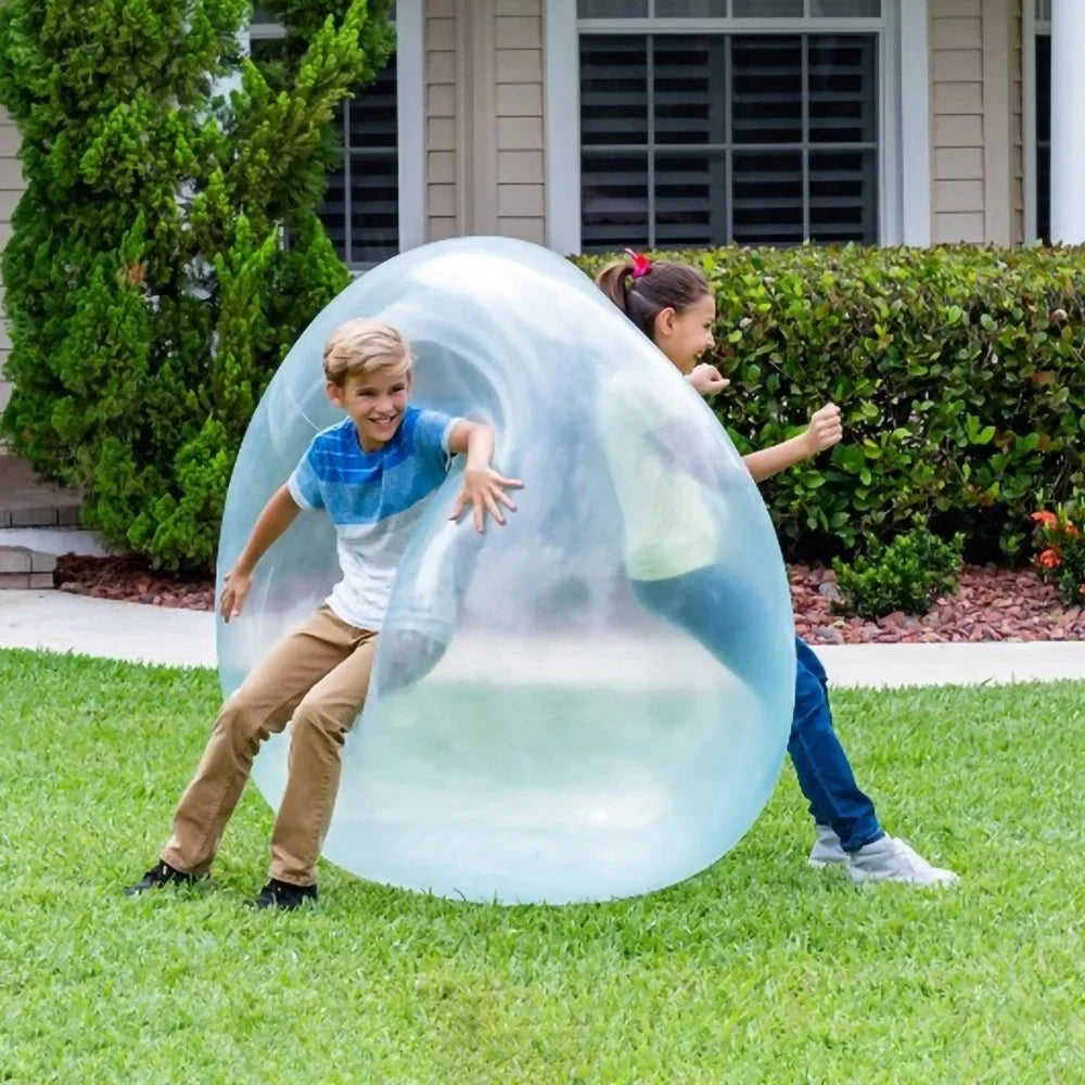 Kids Blow Up Balloon Toy Children Outdoor Soft Air Water Filled Bubble Ball Fun Party Game Summer Gift
