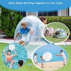 Kids Blow Up Balloon Toy Children Outdoor Soft Air Water Filled Bubble Ball Fun Party Game Summer Gift