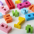 Stacking Blocks 3D Digital Puzzle Balance Game Building Blocks Puzzle Board Assembly Bricks Educational Toys