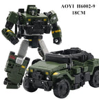 Deformable Toys BMB New 21CM Transformation Boy Robot Car Anime Action Figures Deformation Truck