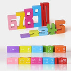 Stacking Blocks 3D Digital Puzzle Balance Game Building Blocks Puzzle Board Assembly Bricks Educational Toys