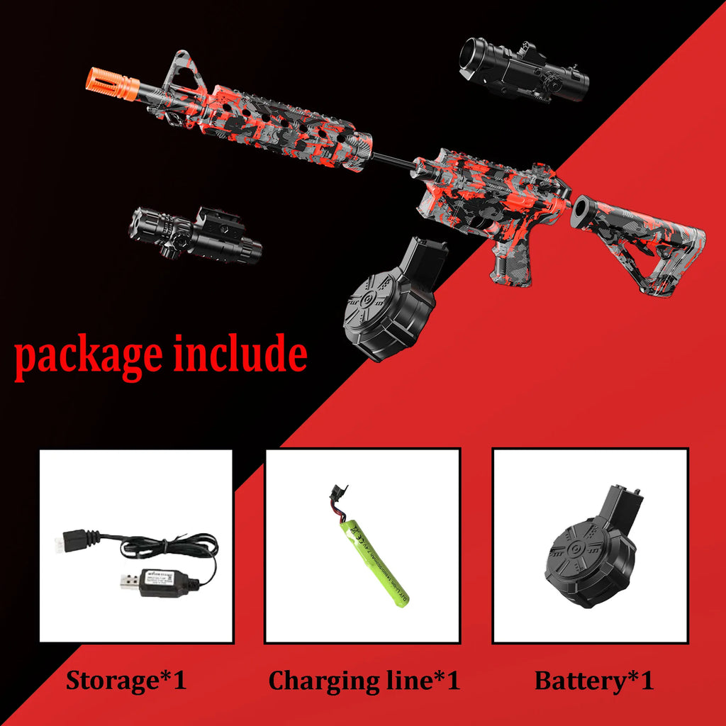 Electric Gel Ball Blaster Toys, Manual/Automatic Eco-Friendly Splatter Ball Blaster, Suitable For Outdoor Shooting