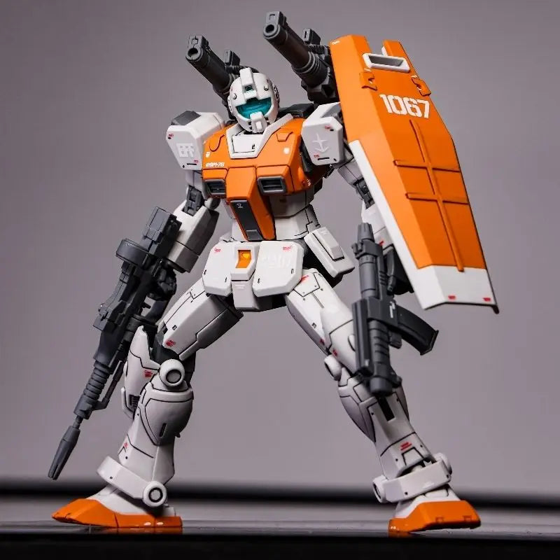 GTO Morocco GM RGM-79  HG 1/144 Repair Double Cannon Advanced Version Assemble The Model Action Figures