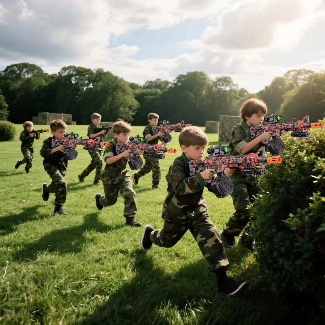 Electric Gel Ball Blaster Toys, Manual/Automatic Eco-Friendly Splatter Ball Blaster, Suitable For Outdoor Shooting