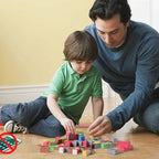 32-64pcs Magnetic Blocks-Build Scene Architectural Set  for Boys Girls Age 3+ Construction DIY Educational Toys