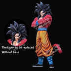 Anime Dragon Ball Figure Super Saiyan 4  Son Goku Statue PVC Collection Model Toys Gifts