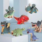 New Dinosaur 3D Puzzles For Kids Educational Toys Dinosaur Animal Model Paper DIY Manual Assembly