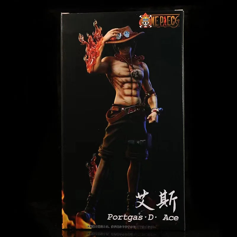23CM Anime Ace Figure One Piece Action Figurine PVC Collectible Statue Model Toys Gifts