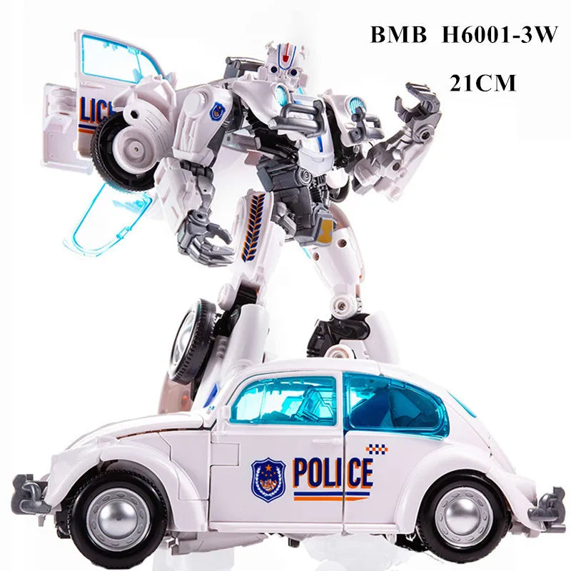 Deformable Toys BMB New 21CM Transformation Boy Robot Car Anime Action Figures Deformation Truck